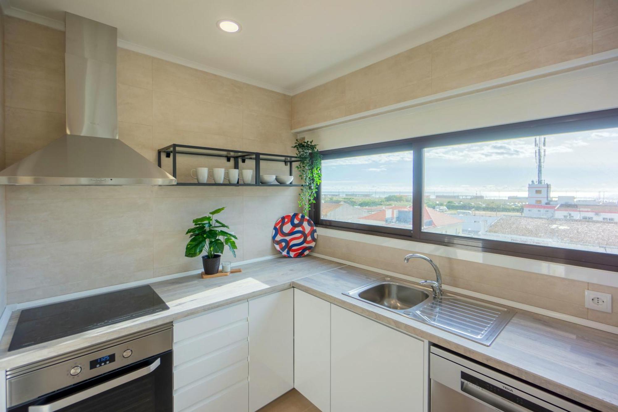 Beach Apartment W/Ocean View Кошта-да-Капарика Экстерьер фото